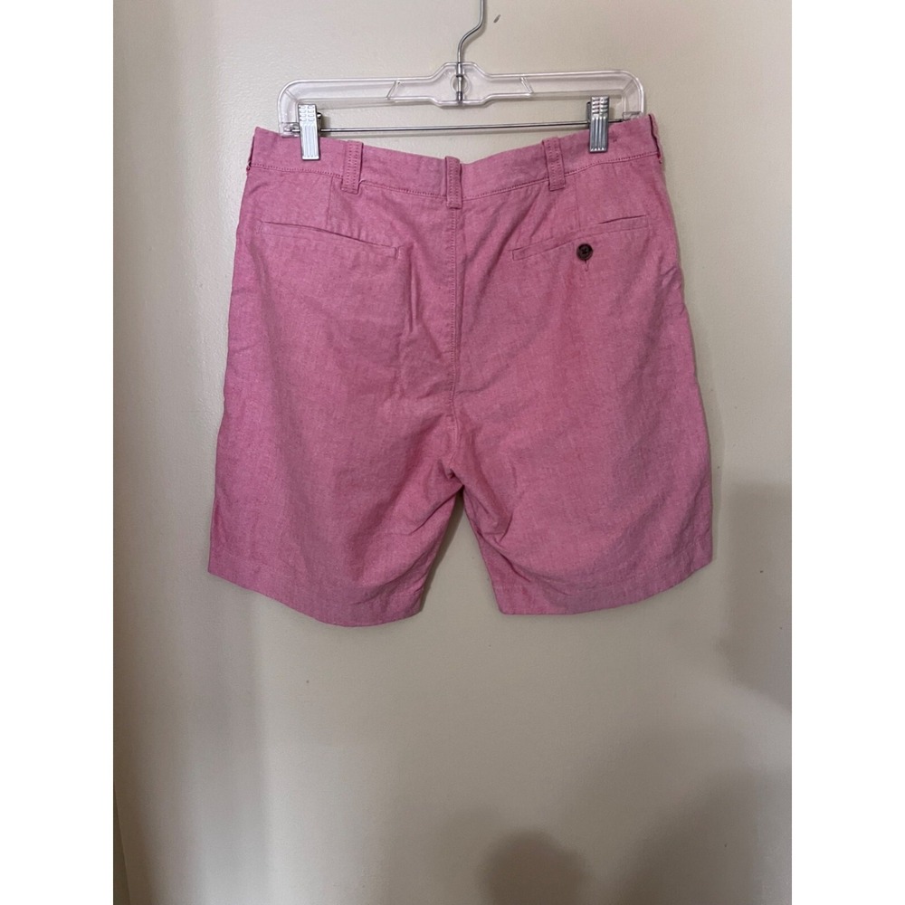 J. Crew Mens Pink Cotton Chino Shorts Sz 33 Beach Vacation resort - Picture 5 of 13